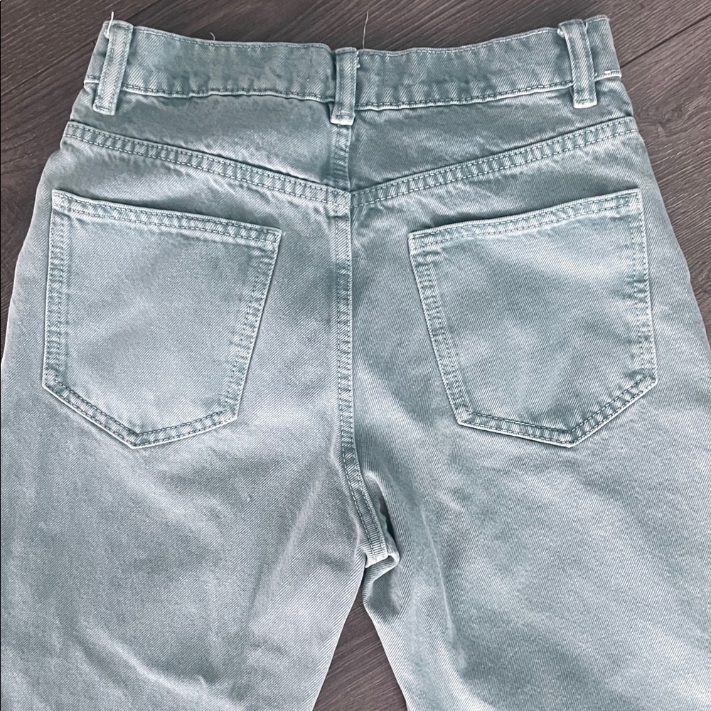 ZARA high wasted five buttons straight leg jeans - Picture 12 of 12